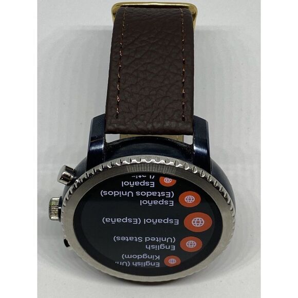 Fossil Gen 3 Authentic Genuine Smart Watch Custom Band FTW4004 BA123 - Picture 10 of 11